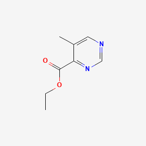 molecular formula C8H10N2O2 B586197 Ethyl 5-methylpyrimidine-4-carboxylate CAS No. 142730-01-6