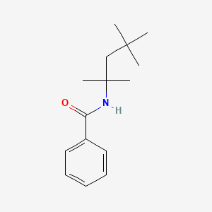 molecular formula C15H23NO B5862146 N-(2,4,4-trimethylpentan-2-yl)benzamide 