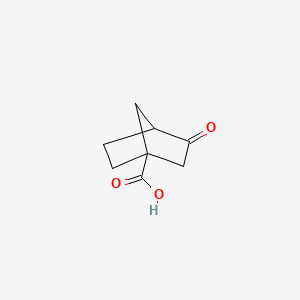 B586231 3-Oxobicyclo[2.2.1]heptane-1-carboxylic acid CAS No. 144657-39-6