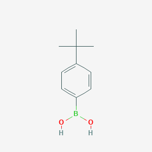 molecular formula C10H15BO2 B058624 4-tert-Butylphenylboronic acid CAS No. 123324-71-0