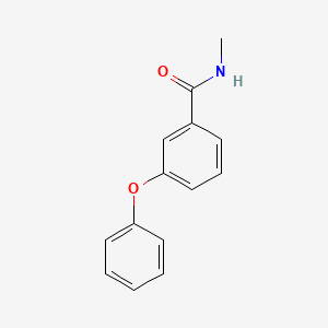 molecular formula C14H13NO2 B5862778 N-methyl-3-phenoxybenzamide CAS No. 50789-46-3