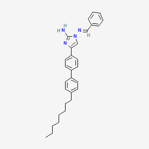 molecular formula C30H34N4 B5862875 (1E)-4-{4'-OCTYL-[11'-BIPHENYL]-4-YL}-N1-(PHENYLMETHYLIDENE)-1H-IMIDAZOLE-12-DIAMINE 