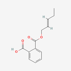 molecular formula C13H14O4 B586293 Mono(2E-pentenyl) Phthalate CAS No. 1334376-71-4
