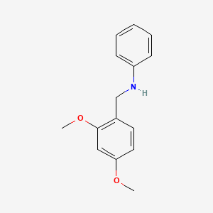 molecular formula C15H17NO2 B5863124 N-(2,4-dimethoxybenzyl)aniline 