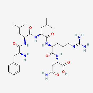 molecular formula C31H51N9O7 B586334 FLLRN CAS No. 141136-84-7