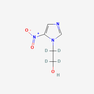 5-Nitro-1H-imidazole-1-ethanol-d4