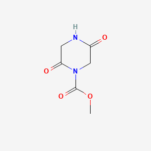 Methyl 2,5-dioxopiperazine-1-carboxylate