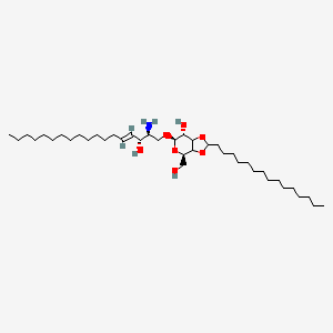 molecular formula C40H77NO7 B586427 Plasmalopsychosine A CAS No. 142506-73-8