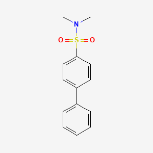 molecular formula C14H15NO2S B5864421 N,N-dimethyl-4-phenylbenzenesulfonamide 
