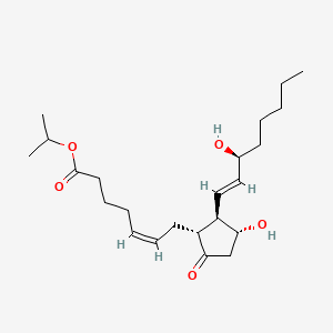 molecular formula C23H38O5 B586448 Prostaglandin E2 isopropyl ester 