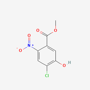 Methyl 4-chloro-5-hydroxy-2-nitrobenzoate