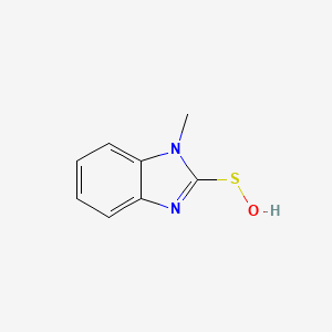 (1-Methyl-1H-benzo[d]imidazol-2-yl)sulfanol