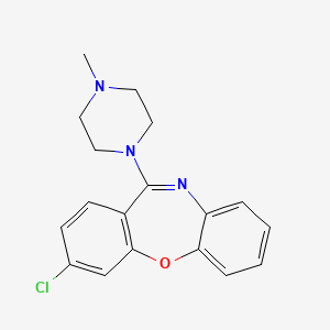molecular formula C18H18ClN3O B586468 Loxapine related compound A CAS No. 3454-96-4