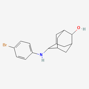molecular formula C16H20BrNO B586478 6-Hydroxy Bromantane CAS No. 1007310-57-7