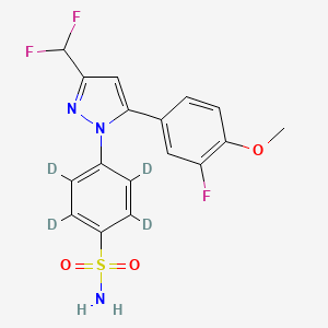 molecular formula C17H14F3N3O3S B586481 Deracoxib-d4 CAS No. 1794780-24-7