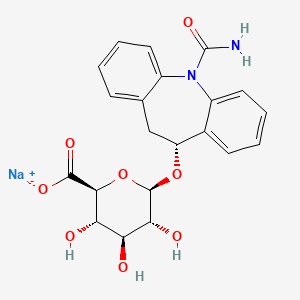 (R)-10-Monohydroxy-10,11-dihydro Carbamazepine O-|A-D-Glucuronide Sodium Salt