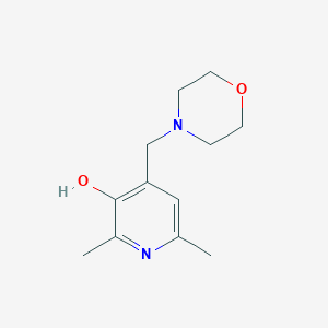 molecular formula C12H18N2O2 B5864965 2,6-dimethyl-4-(morpholin-4-ylmethyl)pyridin-3-ol 