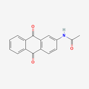 molecular formula C16H11NO3 B5864995 N-(9,10-dioxo-9,10-dihydroanthracen-2-yl)acetamide CAS No. 3274-22-4