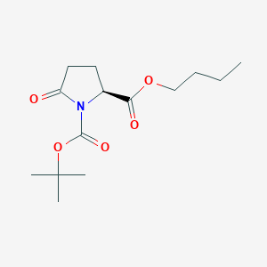 2-Butyl (S)-5-Oxo-1,2-pyrrolidinedicarboxylic Acid 1-(1,1-Dimethylethyl) Ester