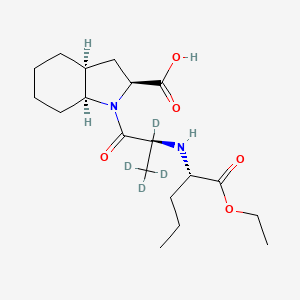 molecular formula C19H32N2O5 B586538 Perindopril D4 CAS No. 1356929-58-2