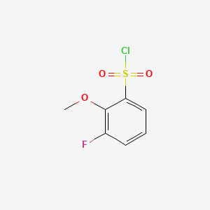 3-Fluoro-2-methoxybenzene-1-sulfonyl chloride