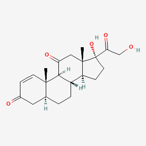 molecular formula C21H28O5 B586577 4,5-Dihydroprednisone, (5alpha)- CAS No. 103881-93-2