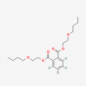 molecular formula C20H30O6 B586600 Bis(2-butoxyethyl) Phthalate-d4 CAS No. 1398065-96-7