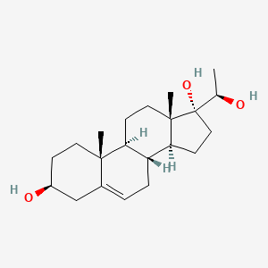 molecular formula C21H34O3 B586601 (3beta,20R)-Pregn-5-ene-3,17,20-triol CAS No. 2204-13-9