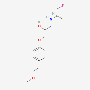 molecular formula C15H24FNO3 B586615 1'-Fluorometoprolol CAS No. 151560-54-2