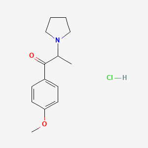 4/'-methoxy-alpha-Pyrrolidinopropiophenone (hydrochloride)