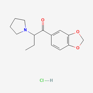 3',4'-(Methylenedioxy)-2-(1-pyrrolidinyl)butyrophenone Hydrochloride