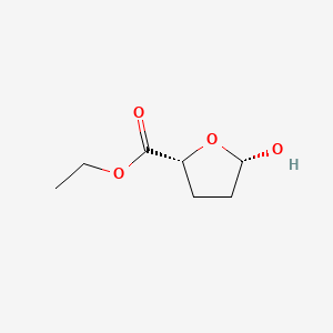 (2R,5S)-Ethyl 5-hydroxytetrahydrofuran-2-carboxylate