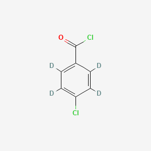 4-Chlorobenzoyl-D4 chloride