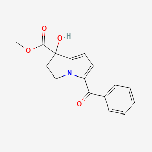(+/-)-Methyl 5-benzoyl-1-hydroxy2,3-dihydro-1H-pyrrolizine-1-carboxylate