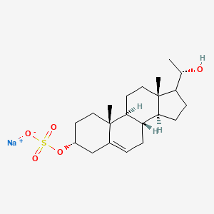 molecular formula C21H33NaO5S B586705 20alpha-Dihydro Pregnenolone 3-Sulfate Sodium Salt CAS No. 131320-06-4