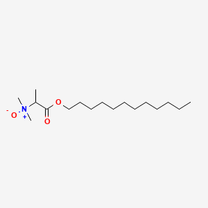 1-(Dodecyloxy)-N,N-dimethyl-1-oxopropan-2-amine Oxide