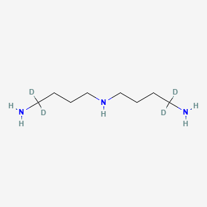 sym-Homo Spermidine-d4 Trihydrochloride