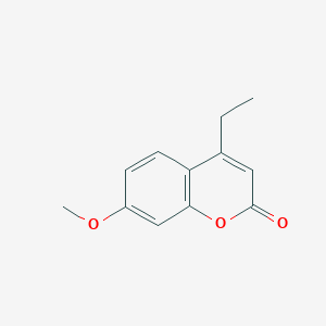 molecular formula C12H12O3 B5867419 4-Ethyl-7-methoxycoumarin 
