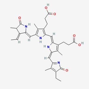 molecular formula C33H38N4O6 B586793 rac-Phycocyanobilin CAS No. 215871-76-4
