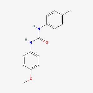molecular formula C15H16N2O2 B5867942 1-(4-Methoxyphenyl)-3-(4-methylphenyl)urea CAS No. 56106-02-6