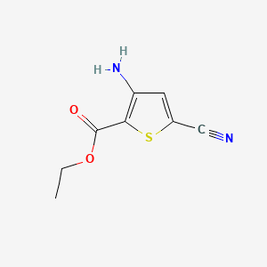 Ethyl 3-amino-5-cyanothiophene-2-carboxylate