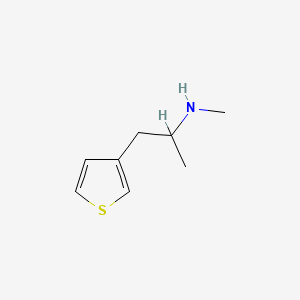 N-methyl-1-thiophen-3-ylpropan-2-amine