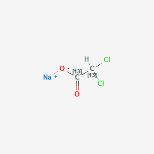 Sodium dichloroacetate-13C2