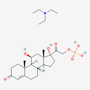 Hydrocortisone phosphate triethylamine
