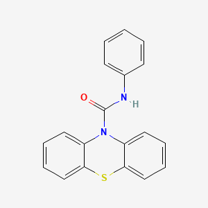 molecular formula C19H14N2OS B5868697 N-phenyl-10H-phenothiazine-10-carboxamide 