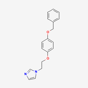 1-{2-[4-(benzyloxy)phenoxy]ethyl}-1H-imidazole