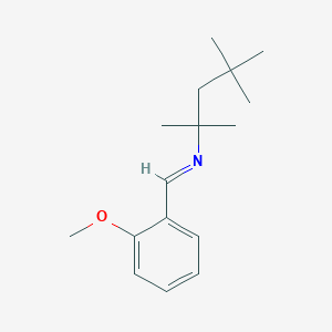 (2-methoxybenzylidene)(1,1,3,3-tetramethylbutyl)amine