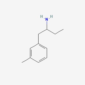 molecular formula C11H17N B586878 1-(3-Methylphenyl)butan-2-amine CAS No. 147702-27-0