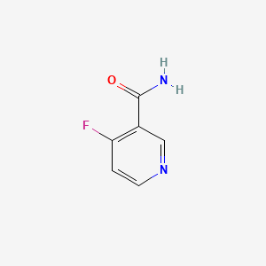 molecular formula C6H5FN2O B586915 4-Fluoropyridine-3-carboxamide CAS No. 152126-34-6