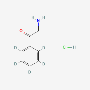 alpha-Aminoacetophenone-d5 Hydrochloride
